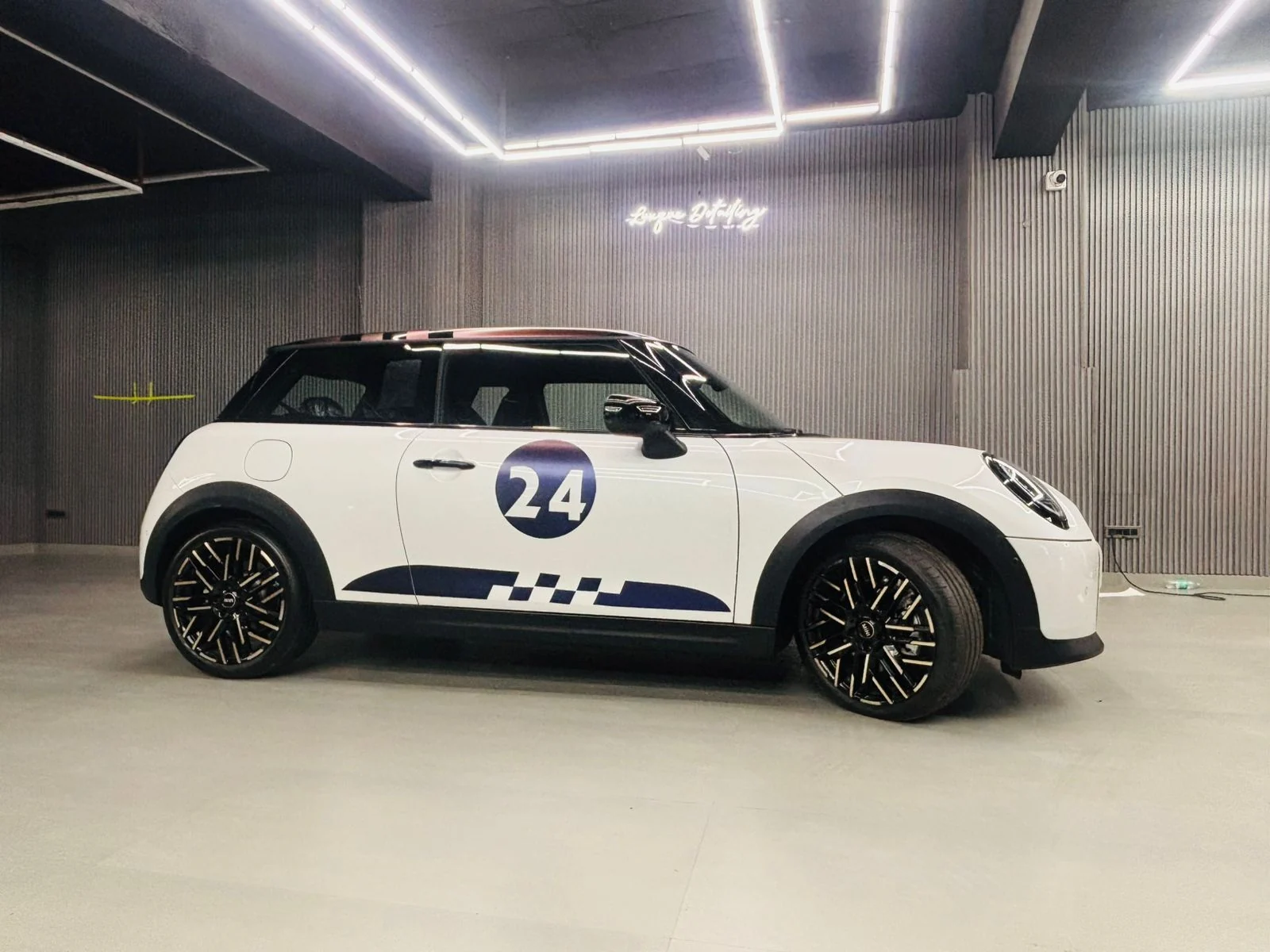 Luxury car ready for valuation