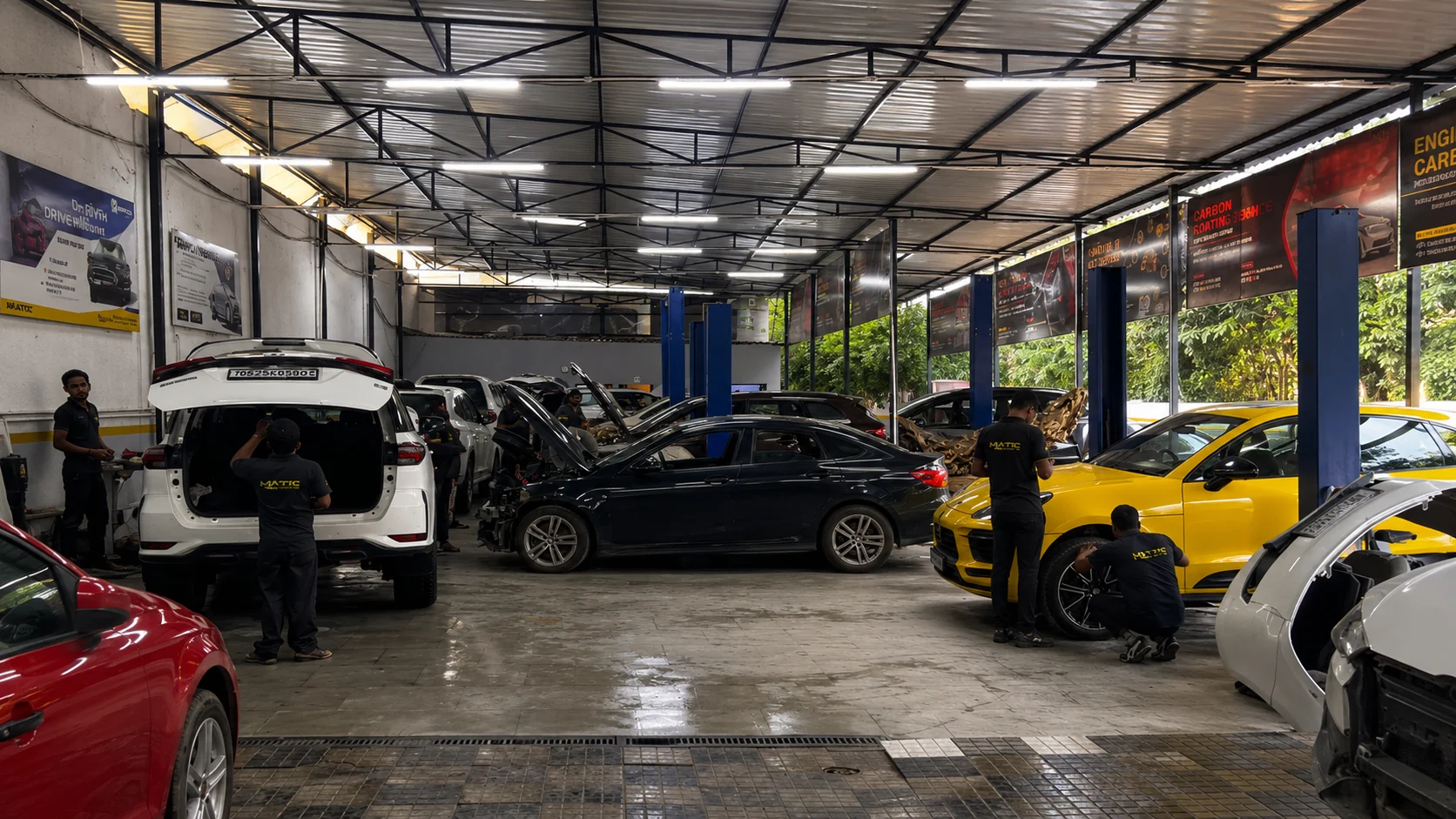 A6 Motor Group workshop and operating facility